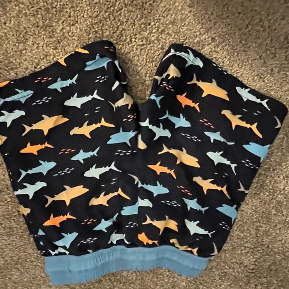 Boys Shark Themed Swim Trunks 4T - Picture 4 of 6